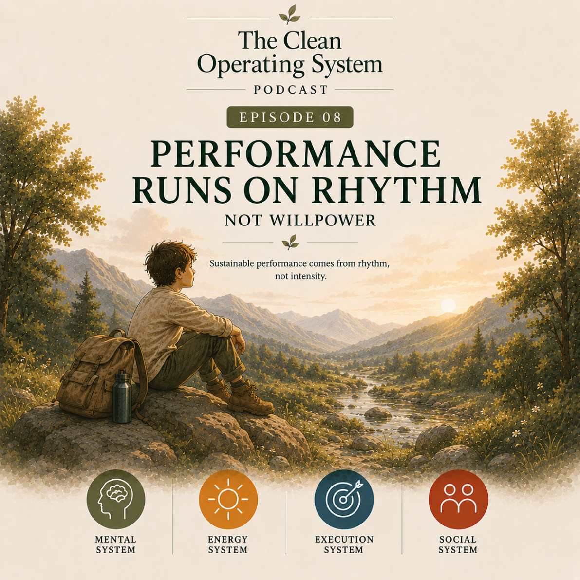Episode 8 — Performance Runs on Rhythm, Not Willpower